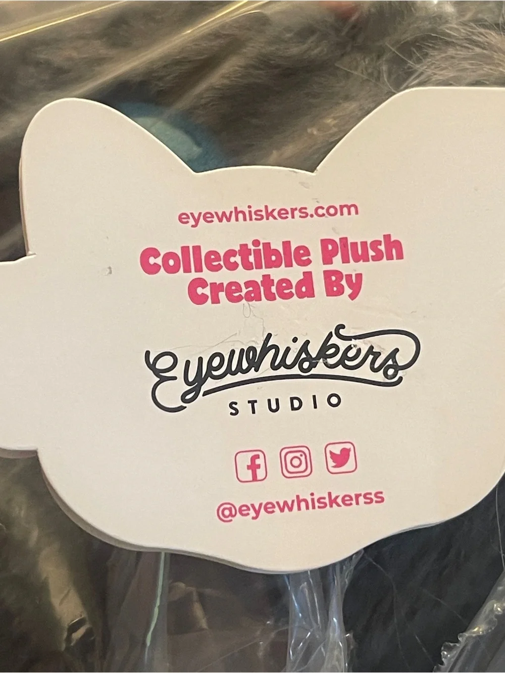 Whiskers Club Fenrir Norse Protectors Wolf Plush EyeWhiskers Studio